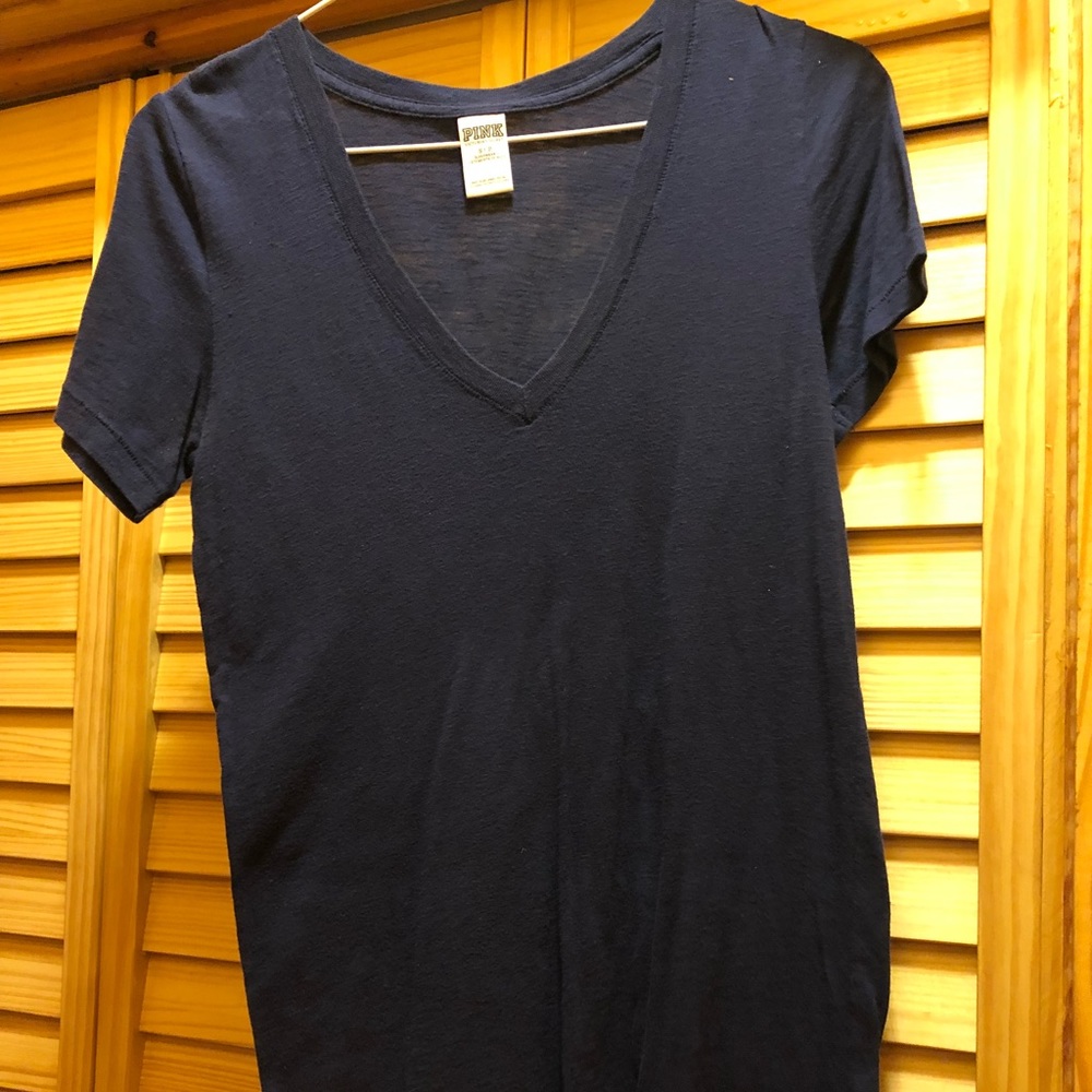 Vs pink navy shirt